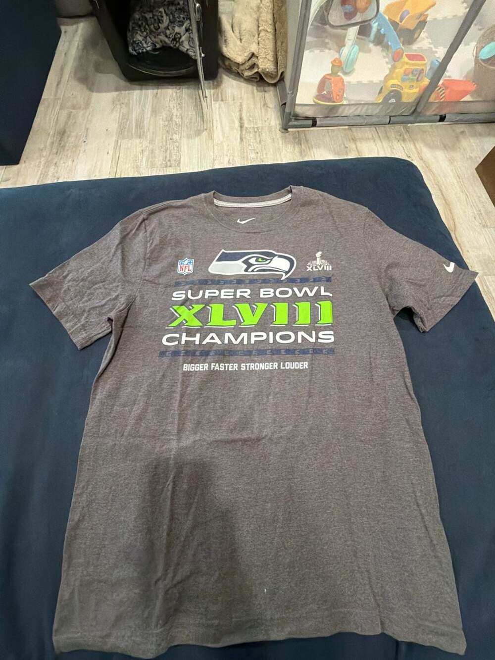 Nike Seattle Seahawks Super Bowl XLVIII Champions T-Shirt